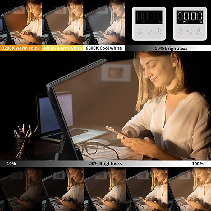 LumiCharge-Mini - 7 in 1 Multifunctional LED Desk Lamp with wireless charger