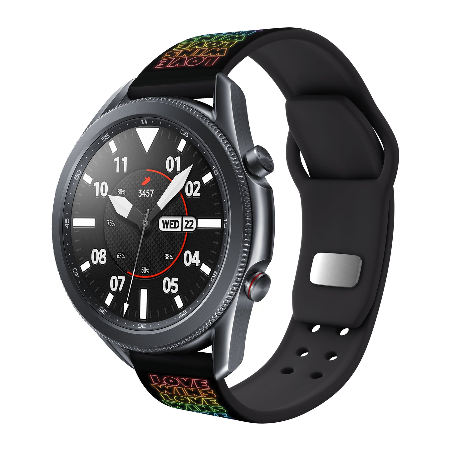Pride HD Watchband for Samsung, Garmin, Fossil, and More for Samsung, Garmin, Fossil, and More