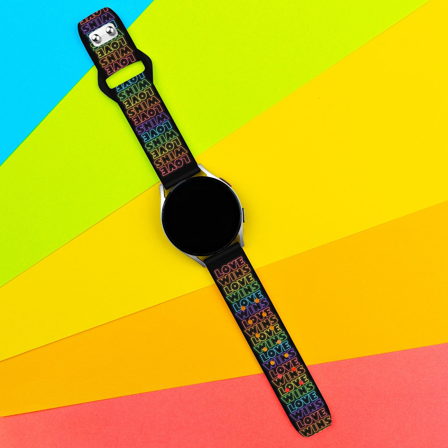 Pride HD Watchband for Samsung, Garmin, Fossil, and More for Samsung, Garmin, Fossil, and More
