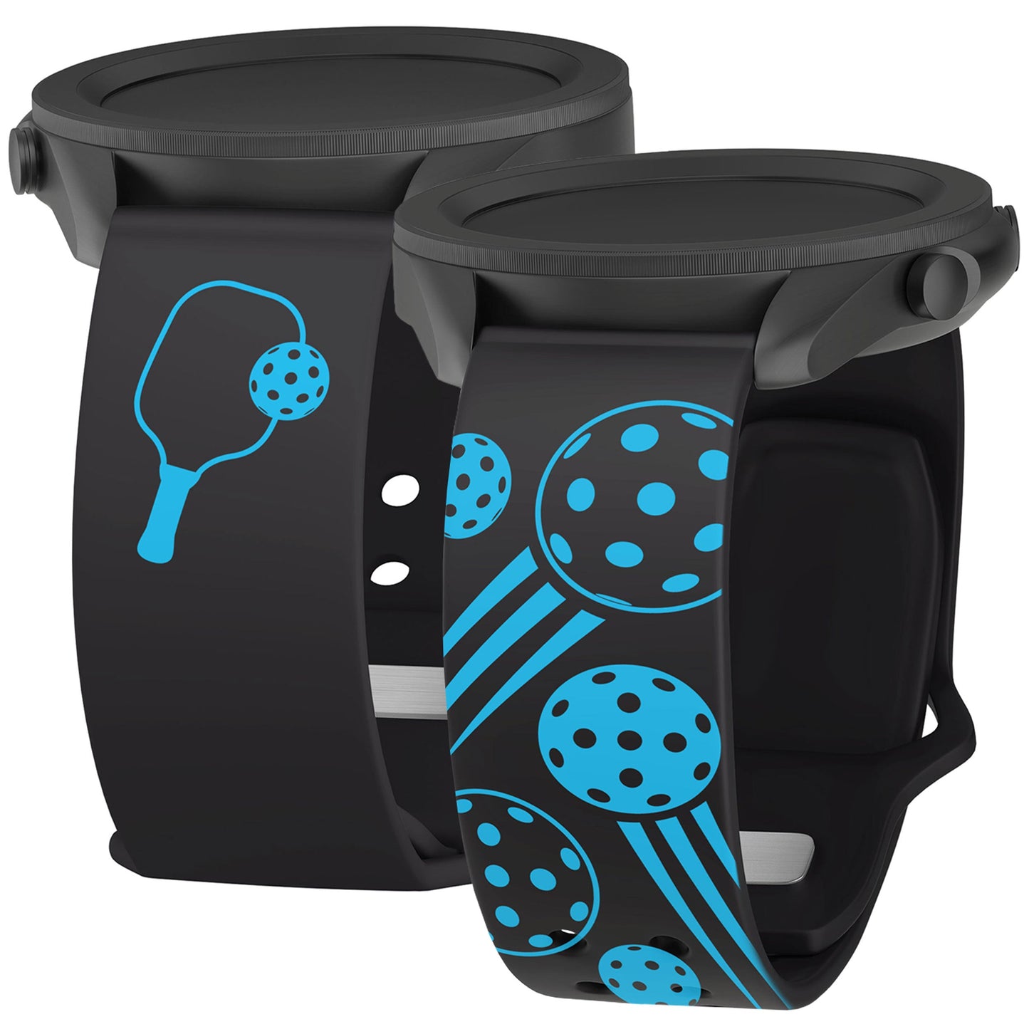 Pickleball HD Watchband for Samsung, Garmin, Fossil, and More