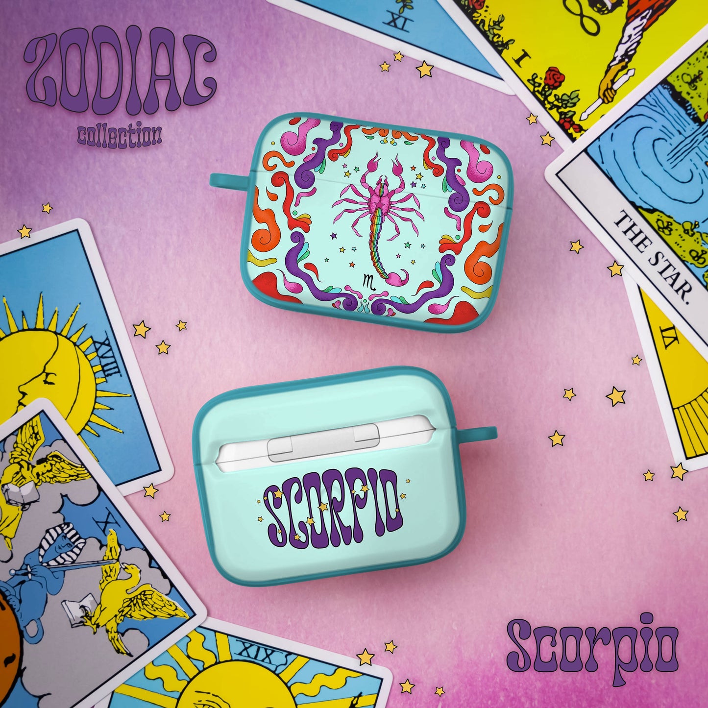 Zodiac Collection HDX Apple AirPods Pro 1 & 2 Case Cover