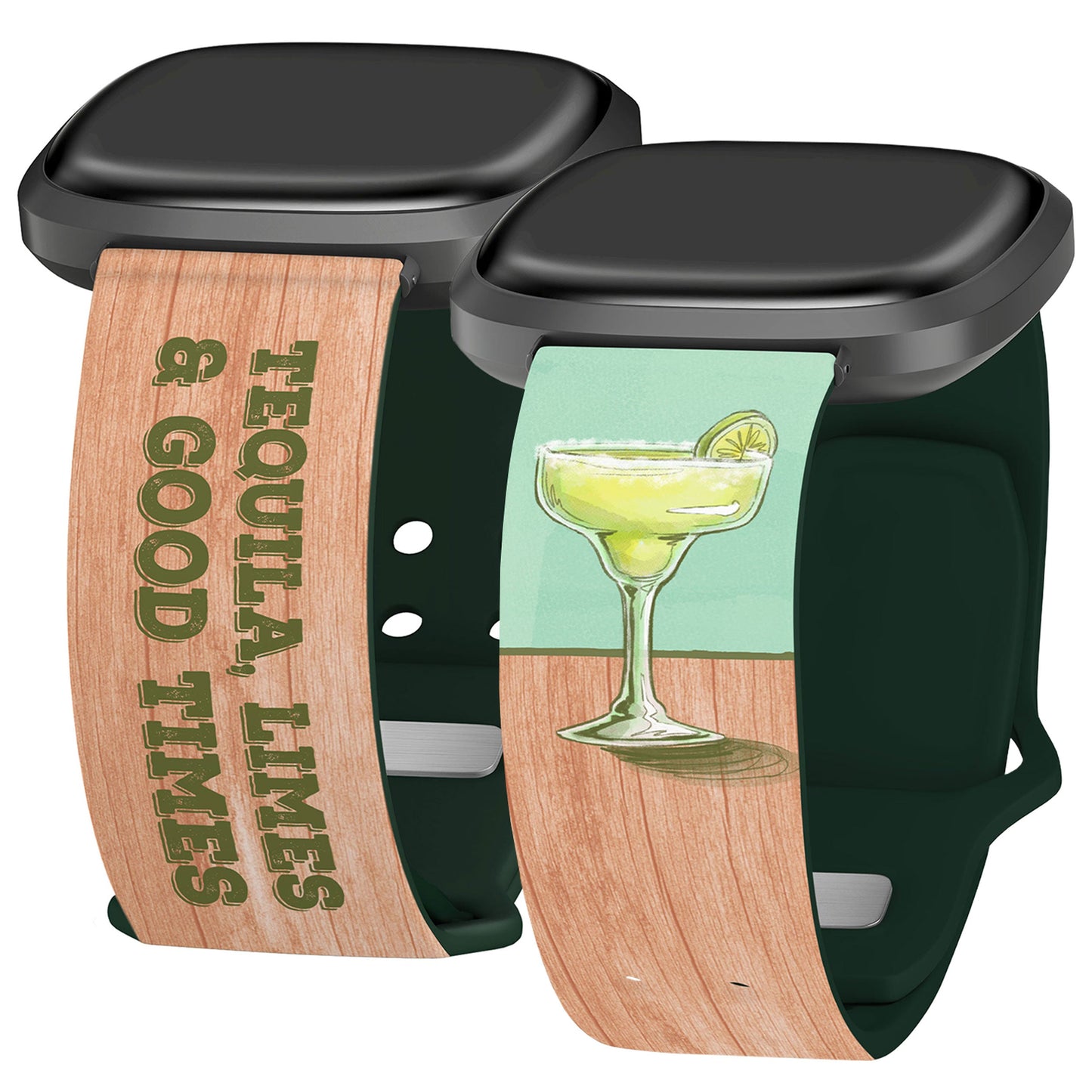 Wine, Beer, & Booze HD Fitbit Versa 3 & Sense 1 Watch Band