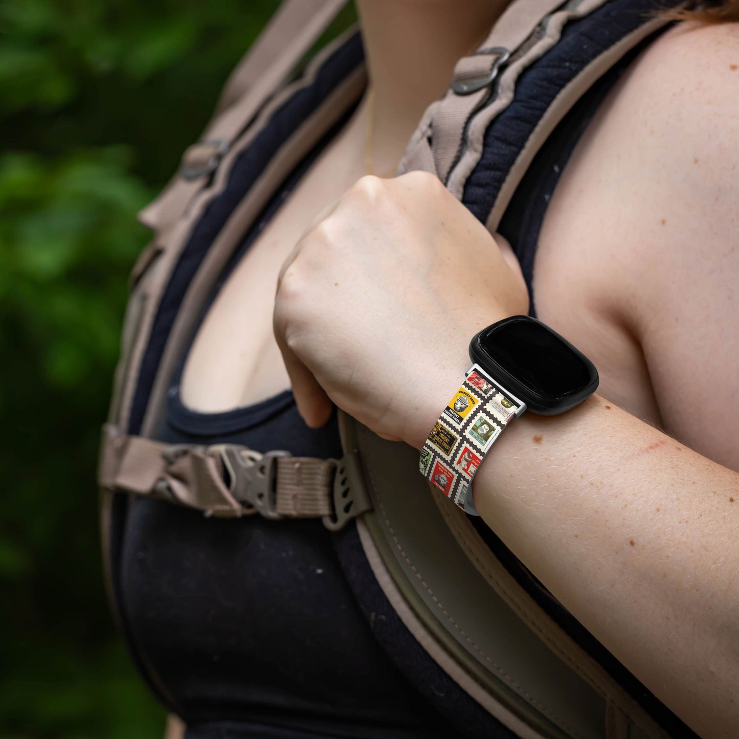 Smokey Bear Classic HD Fitbit Versa 3 & Sense Watch Band