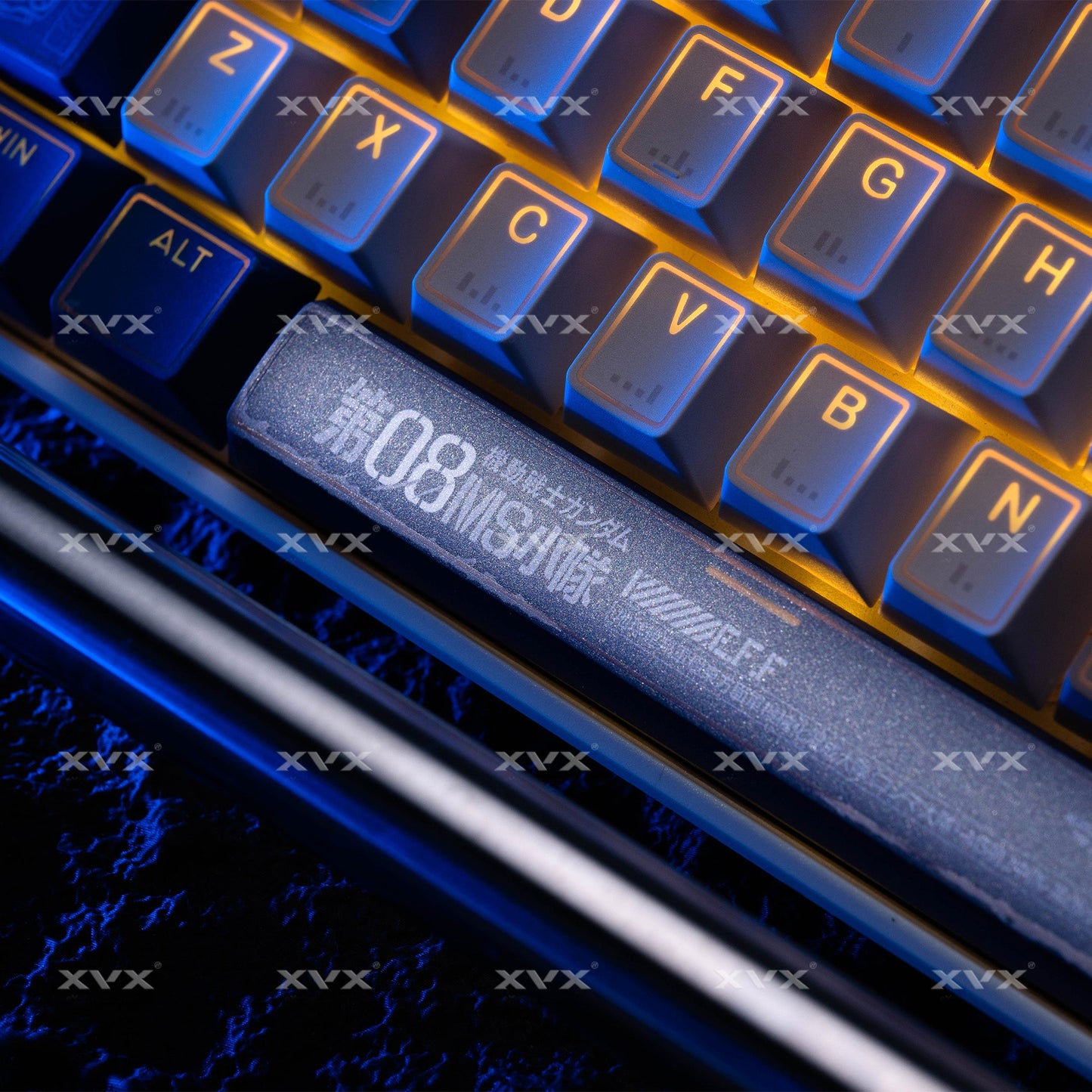 XVX PRISM Shine-Through Double shot Cherry Profile PBT Keycap Set 142-key