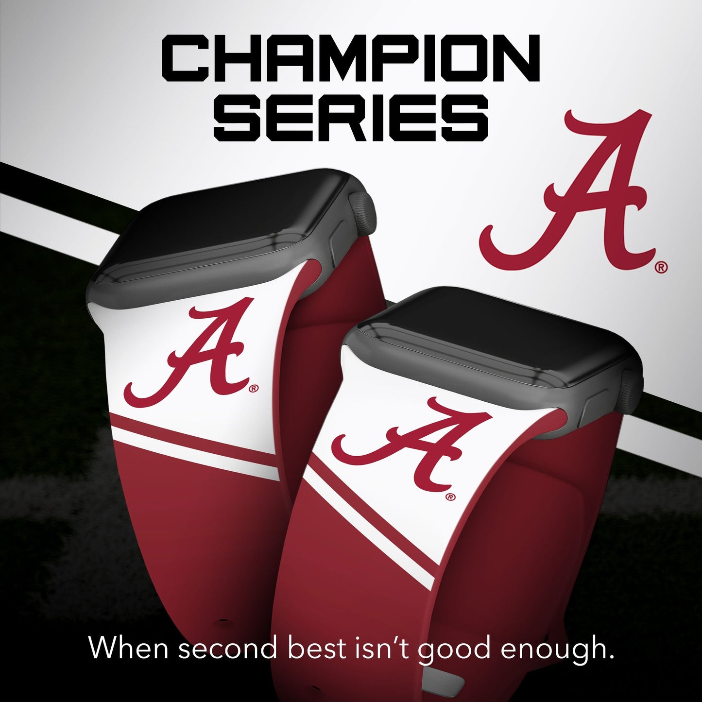 Alabama Crimson Tide HD Apple Watch Band