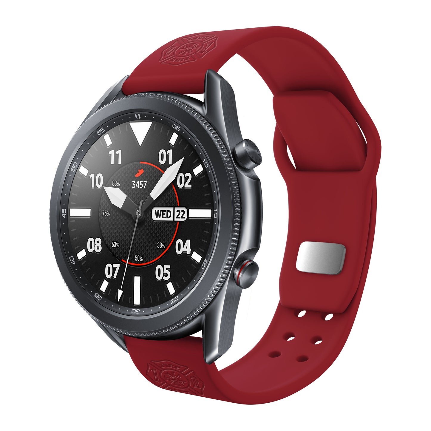 Firefighter First Responder Watchband for Samsung, Garmin, Fossil, and More for Samsung, Garmin, Fossil, and More
