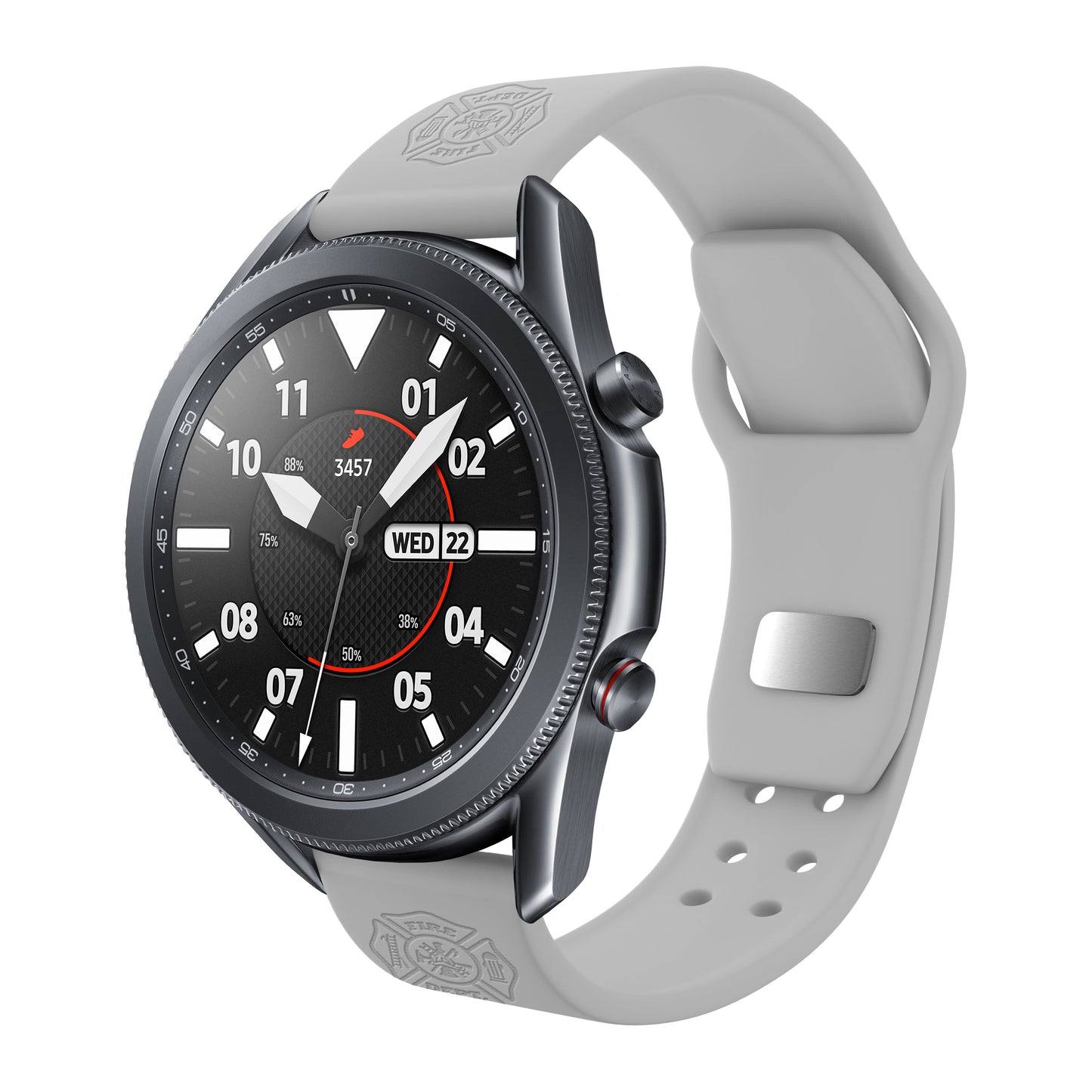 Firefighter First Responder Watchband for Samsung, Garmin, Fossil, and More for Samsung, Garmin, Fossil, and More