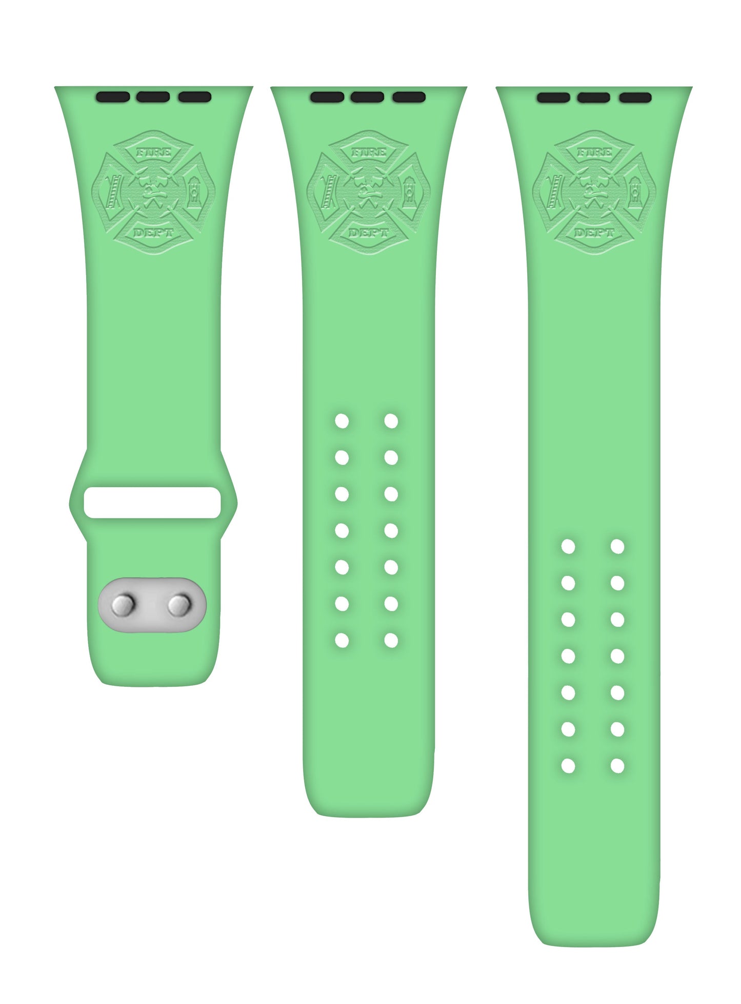 Firefighter First Responder Engraved Apple Watch Band