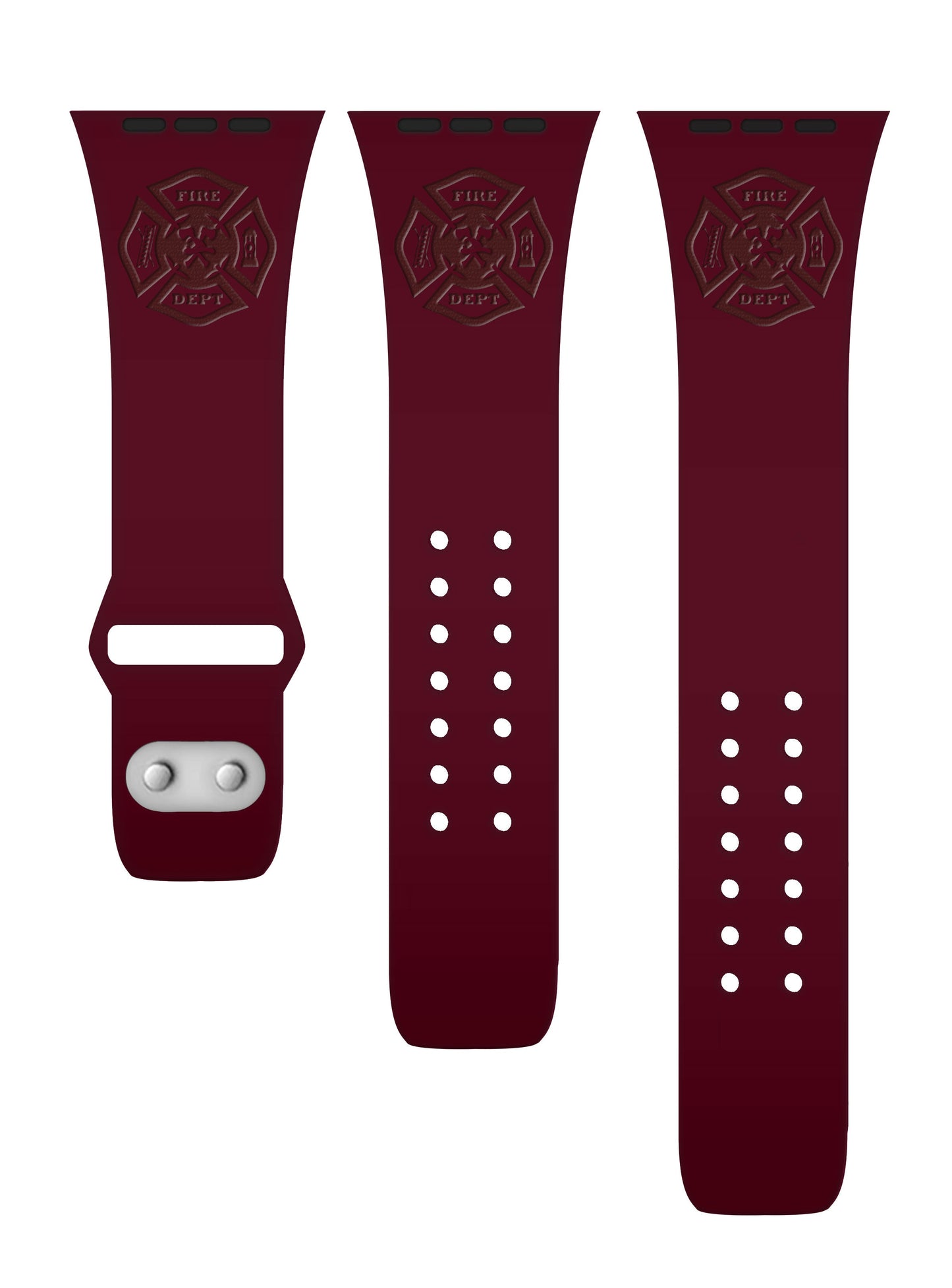 Firefighter First Responder Engraved Apple Watch Band