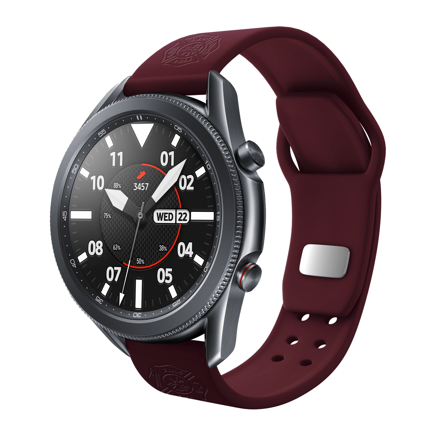 Firefighter First Responder Watchband for Samsung, Garmin, Fossil, and More for Samsung, Garmin, Fossil, and More