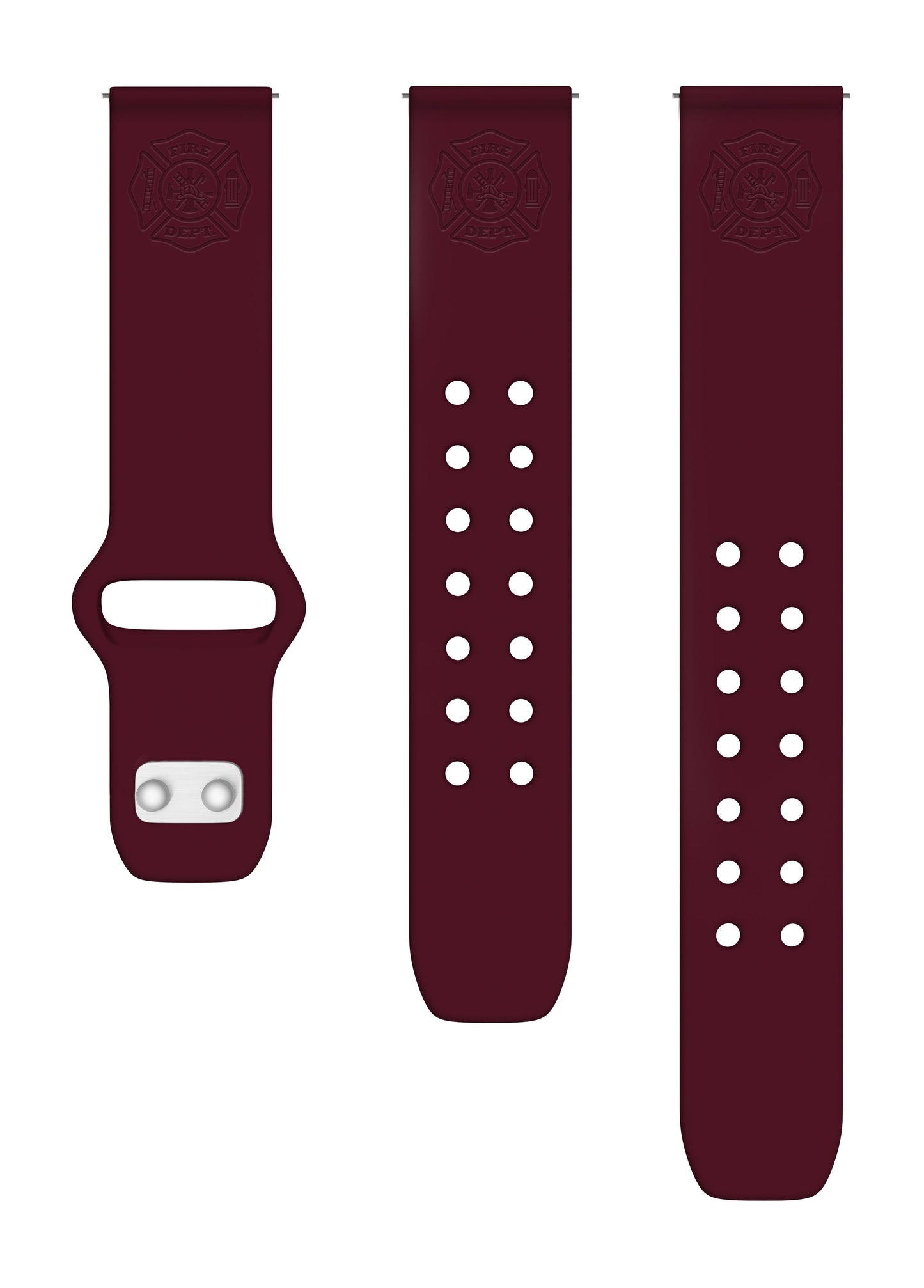 Firefighter First Responder Watchband for Samsung, Garmin, Fossil, and More for Samsung, Garmin, Fossil, and More