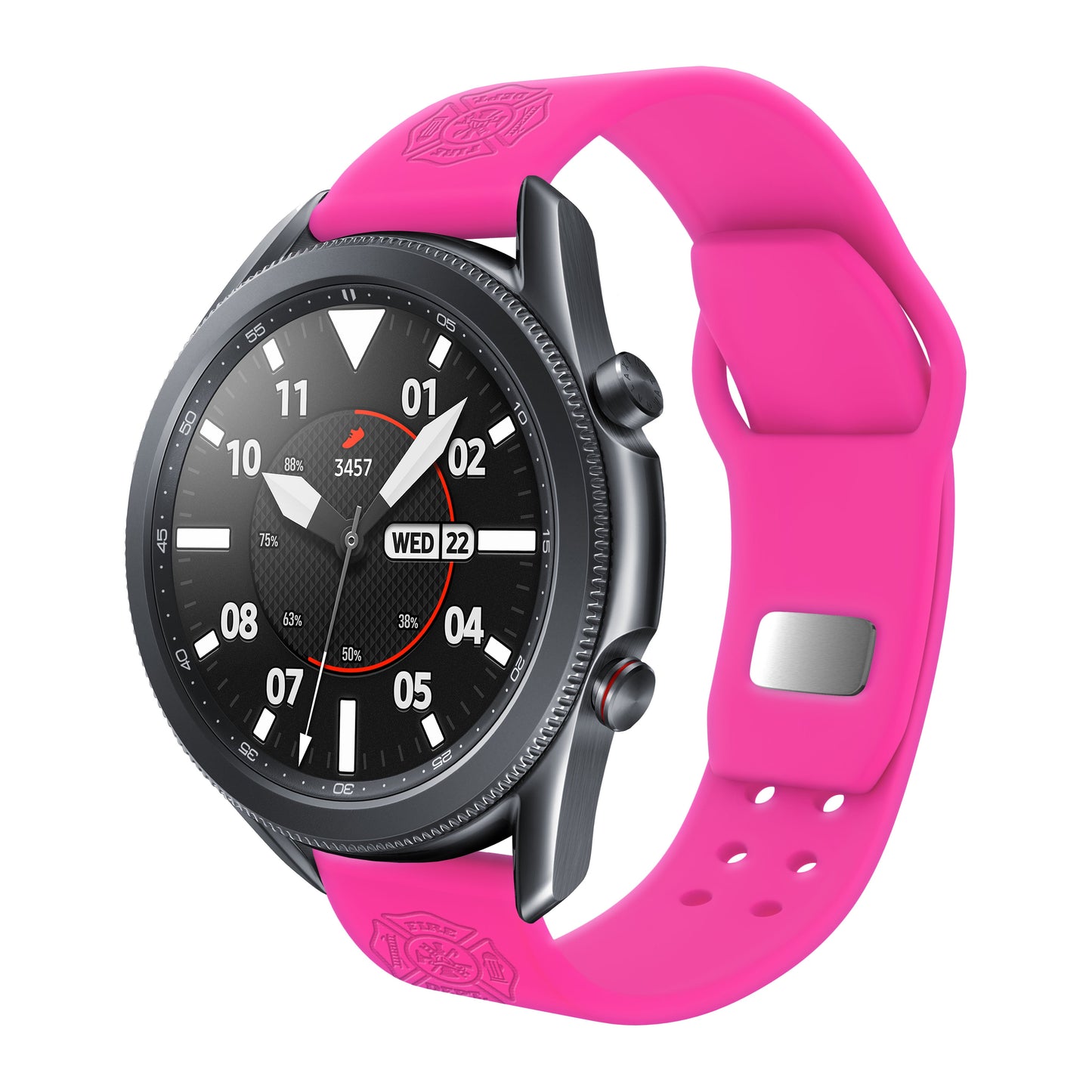 Firefighter First Responder Watchband for Samsung, Garmin, Fossil, and More for Samsung, Garmin, Fossil, and More
