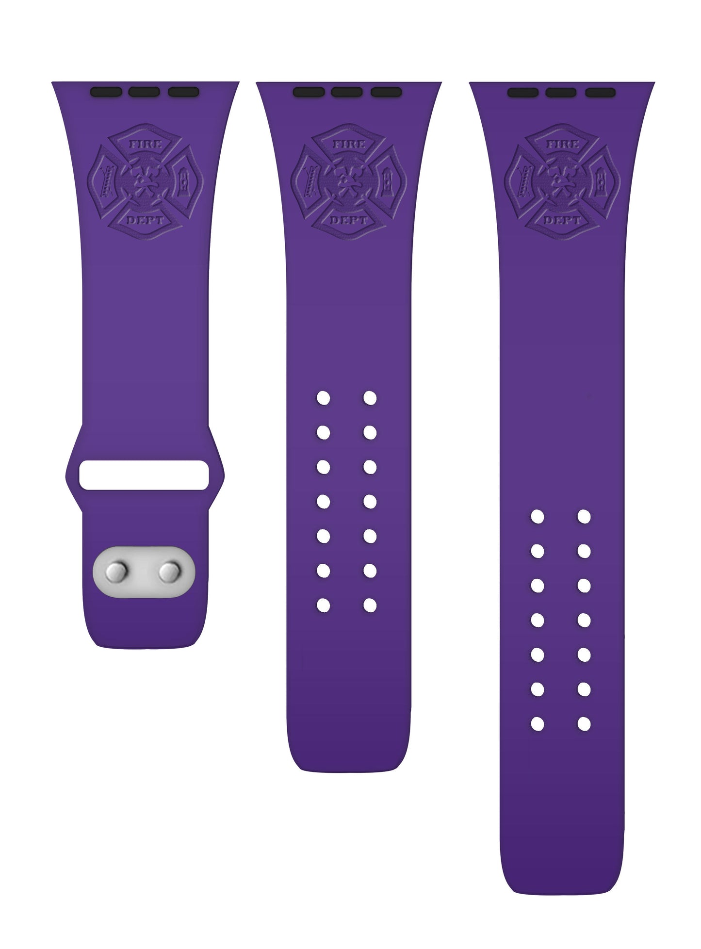 Firefighter First Responder Engraved Apple Watch Band