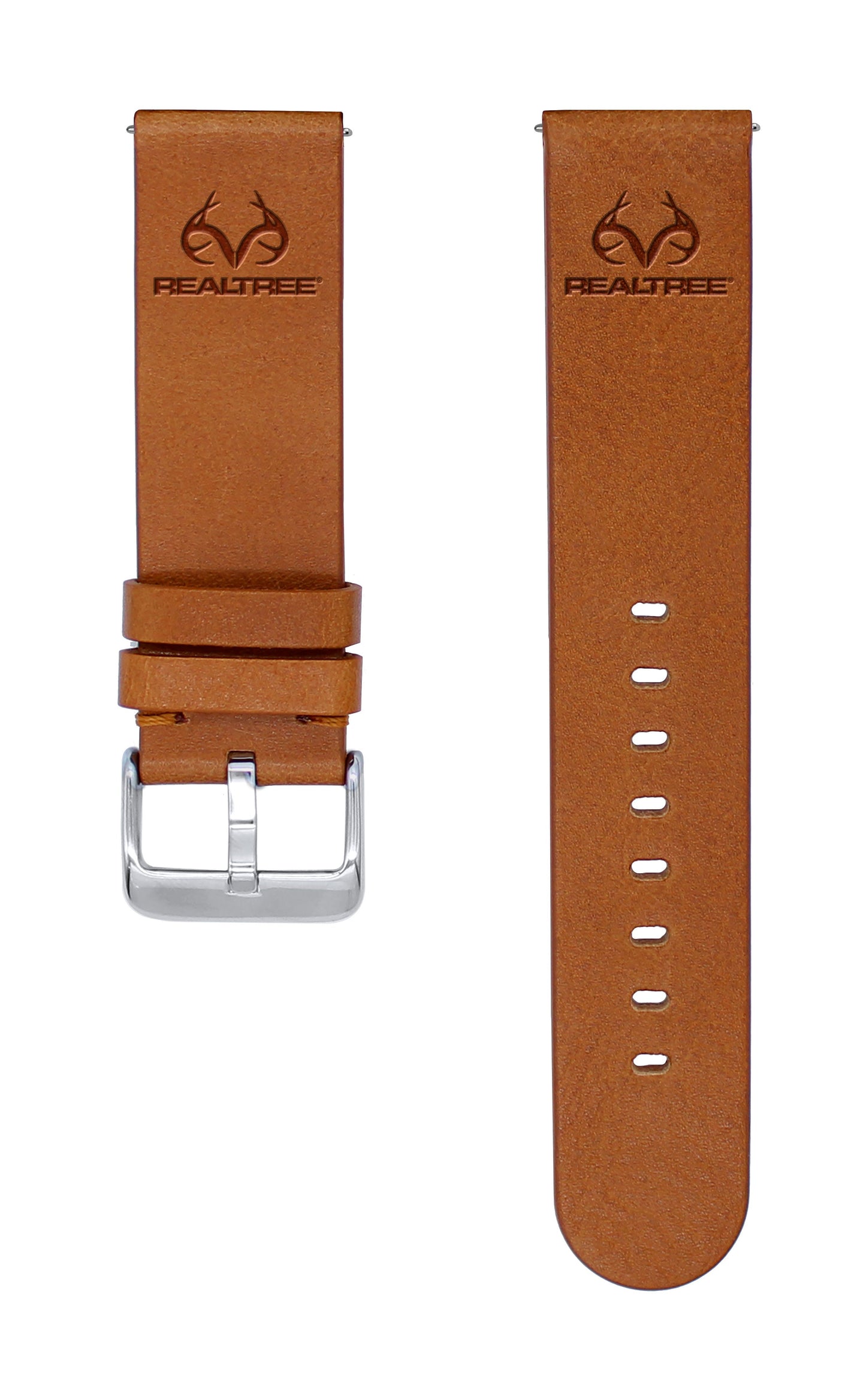 Realtree Leather Watchband for Samsung, Garmin, Fossil, and More for Samsung, Garmin, Fossil, and More