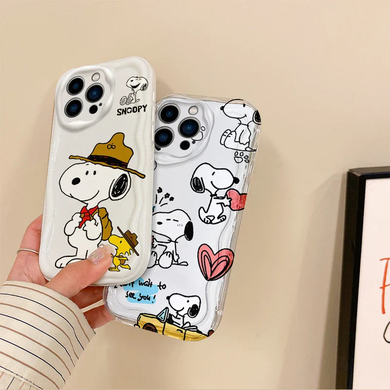 Fashion Snoopy Cute Cartoon Shockproof Phone Case