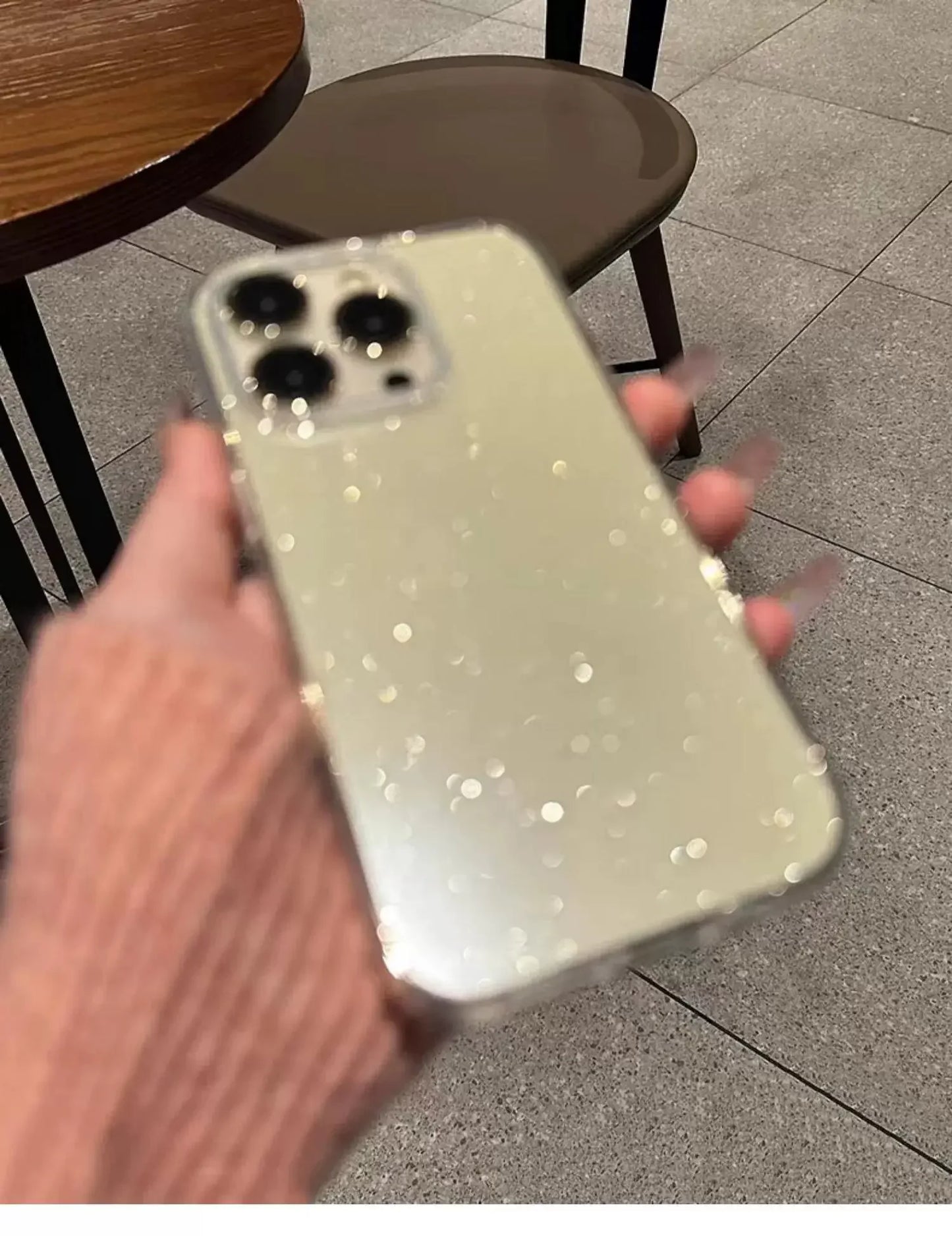 Elegant Glitter Clear Cases – Shockproof & Soft Silicone Cover for iPhone