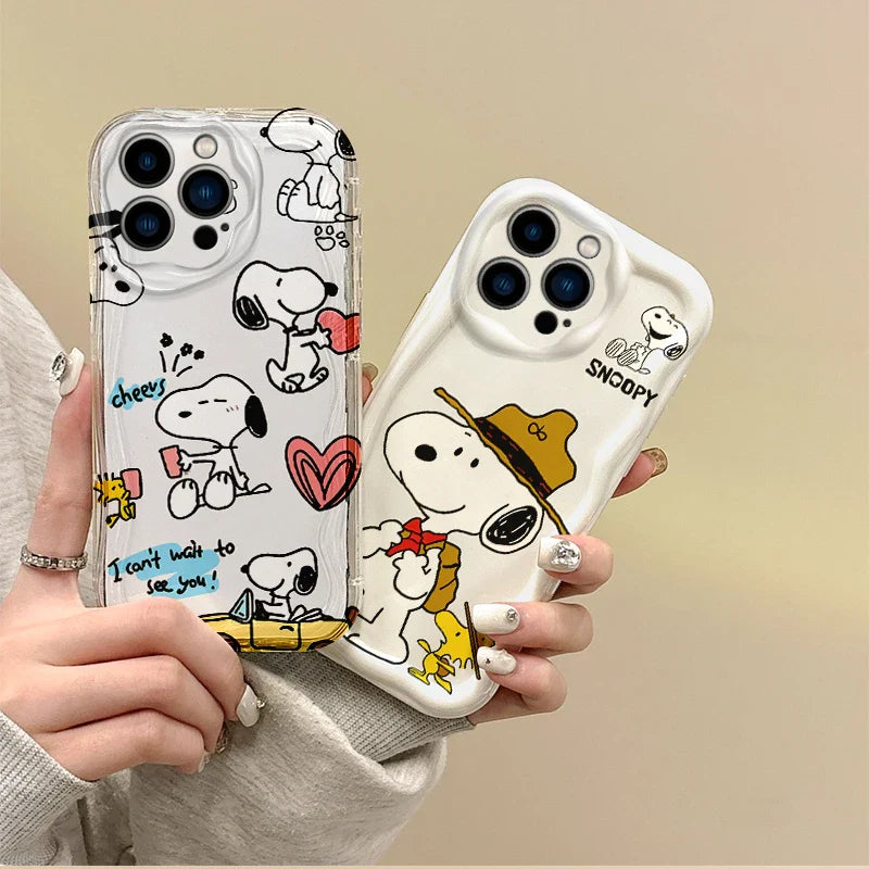Fashion Snoopy Cute Cartoon Shockproof Phone Case