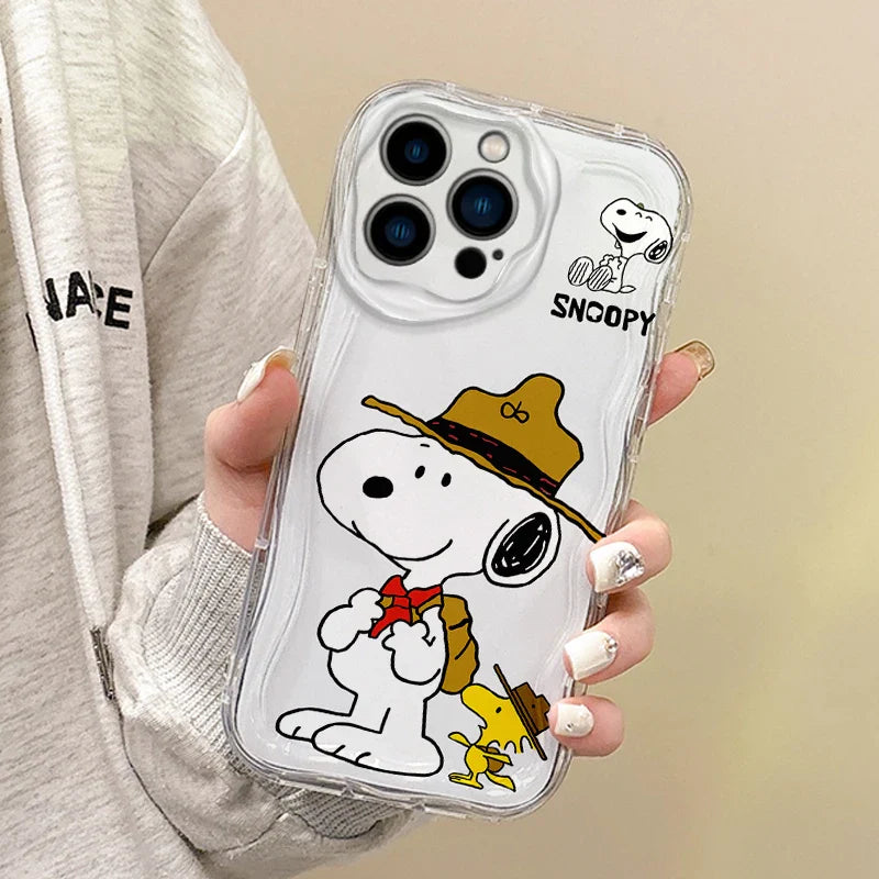 Fashion Snoopy Cute Cartoon Shockproof Phone Case