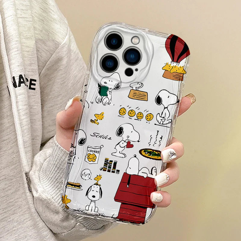 Fashion Snoopy Cute Cartoon Shockproof Phone Case