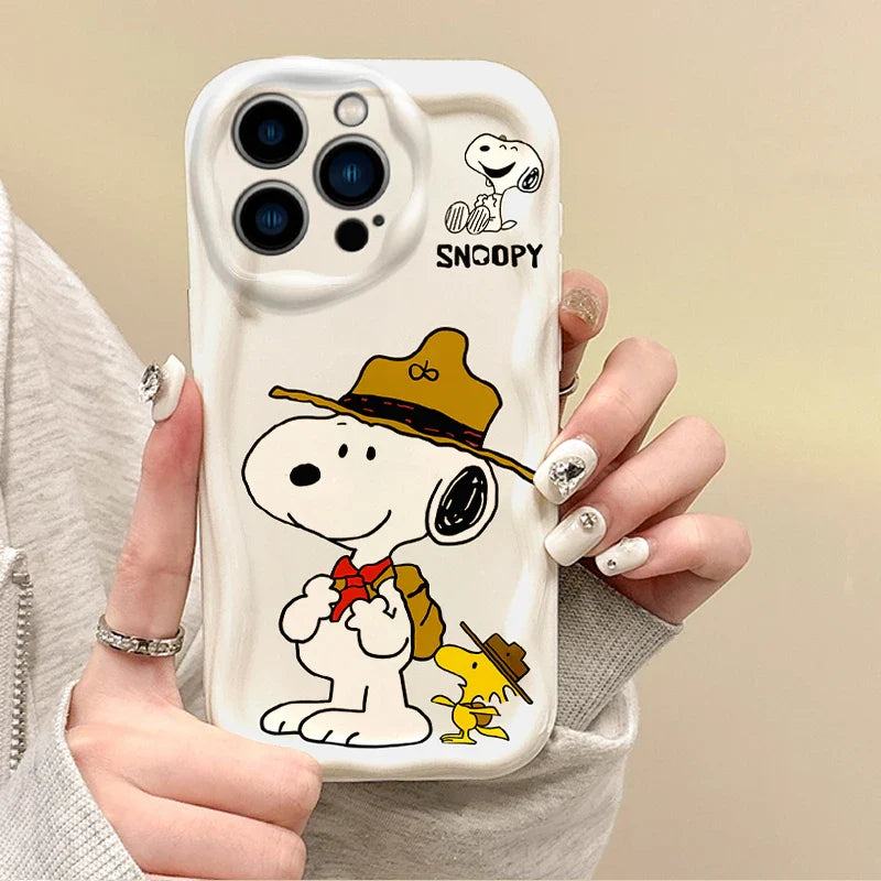 Fashion Snoopy Cute Cartoon Shockproof Phone Case