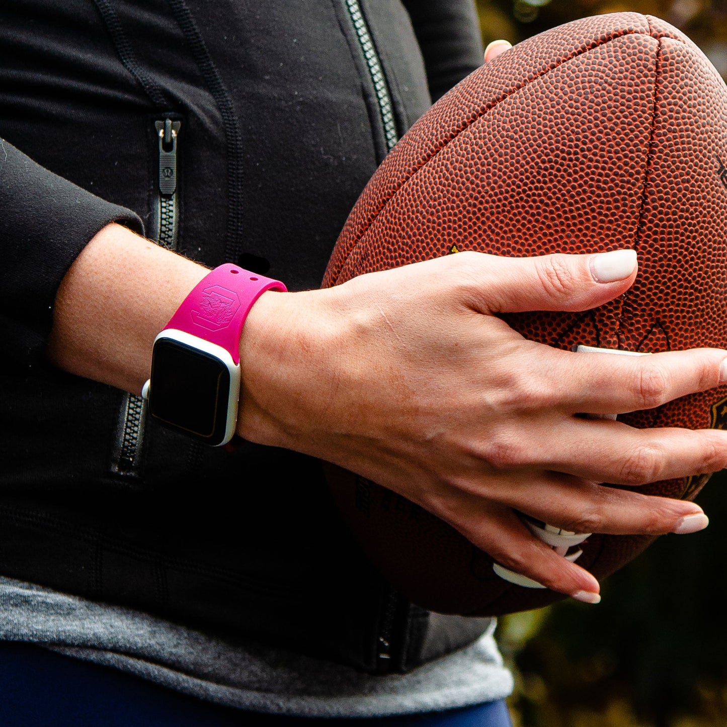 South Carolina Gamecocks Engraved Apple Watch Band
