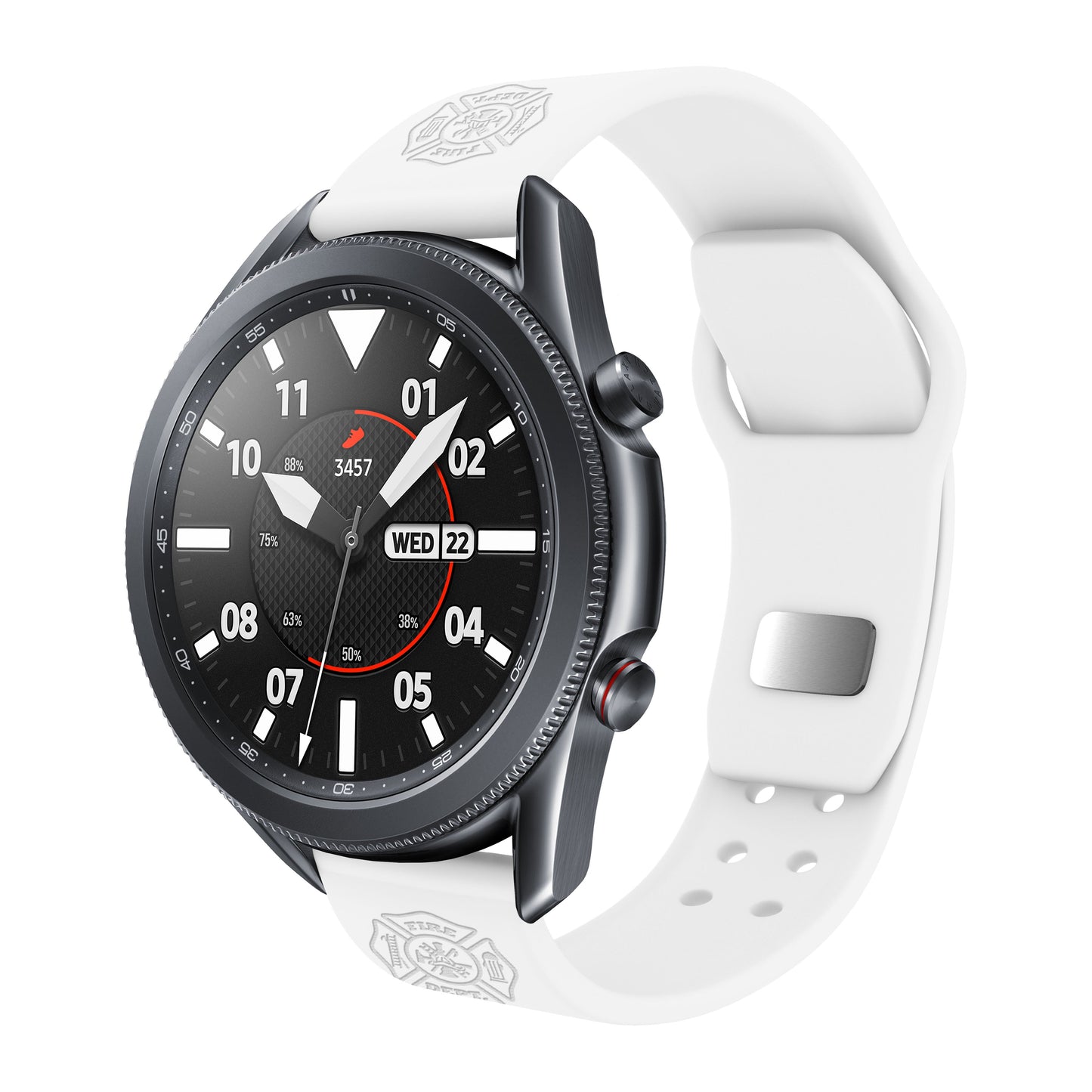 Firefighter First Responder Watchband for Samsung, Garmin, Fossil, and More for Samsung, Garmin, Fossil, and More