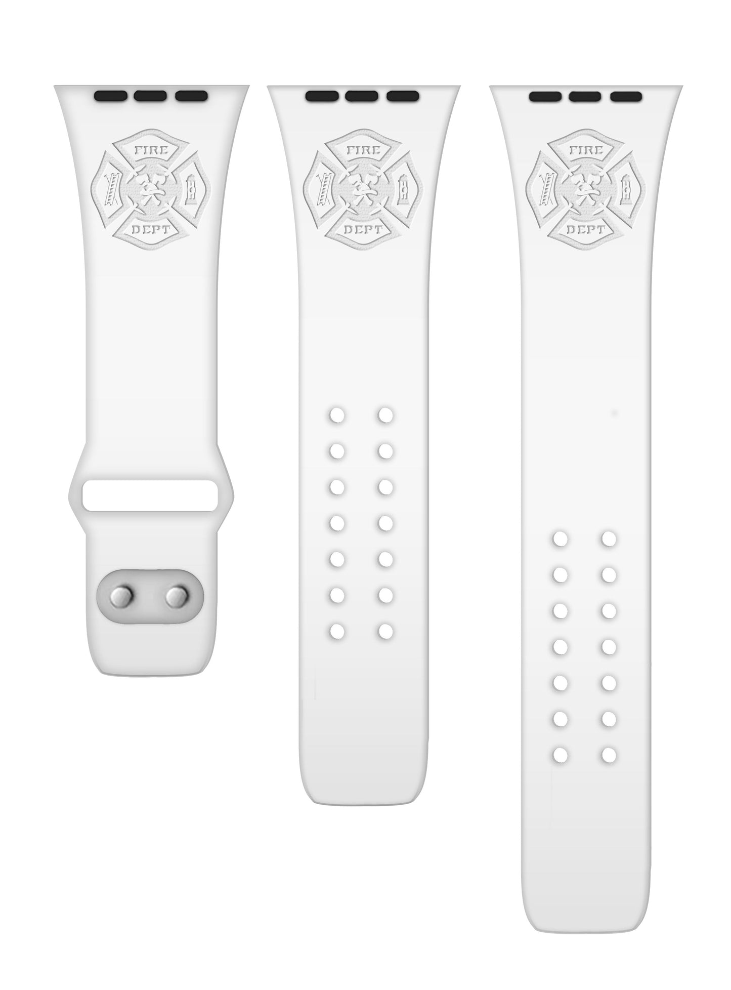 Firefighter First Responder Engraved Apple Watch Band