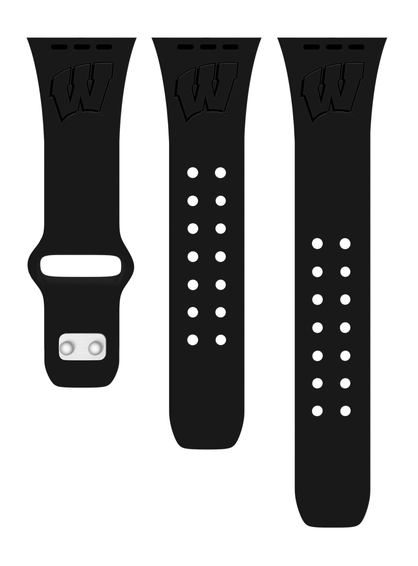 Wisconsin Badgers Engraved Apple Watch Band