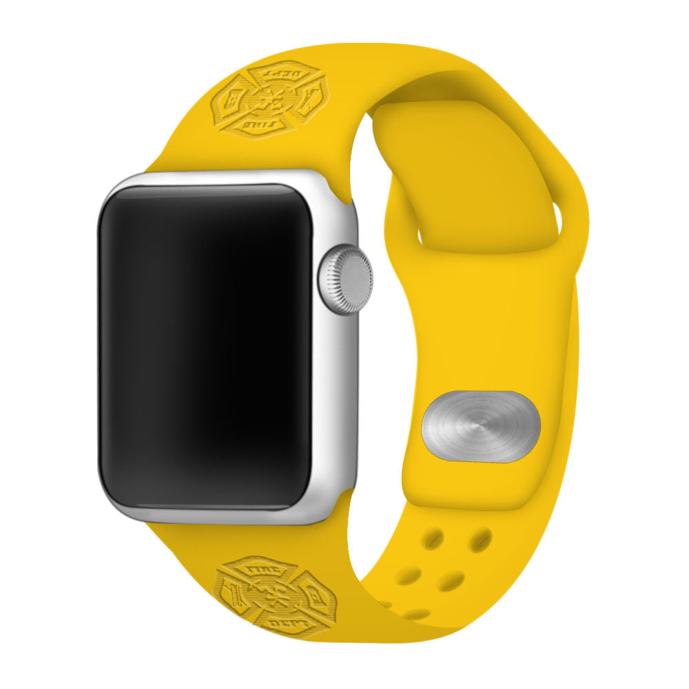 Firefighter First Responder Engraved Apple Watch Band