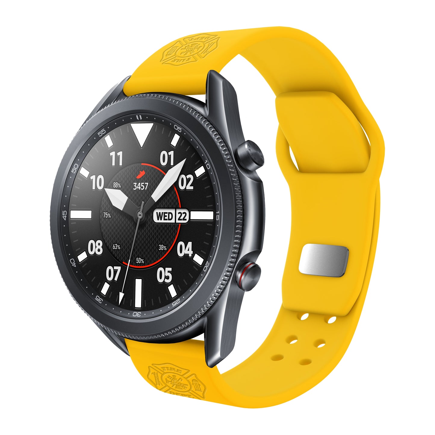 Firefighter First Responder Watchband for Samsung, Garmin, Fossil, and More for Samsung, Garmin, Fossil, and More
