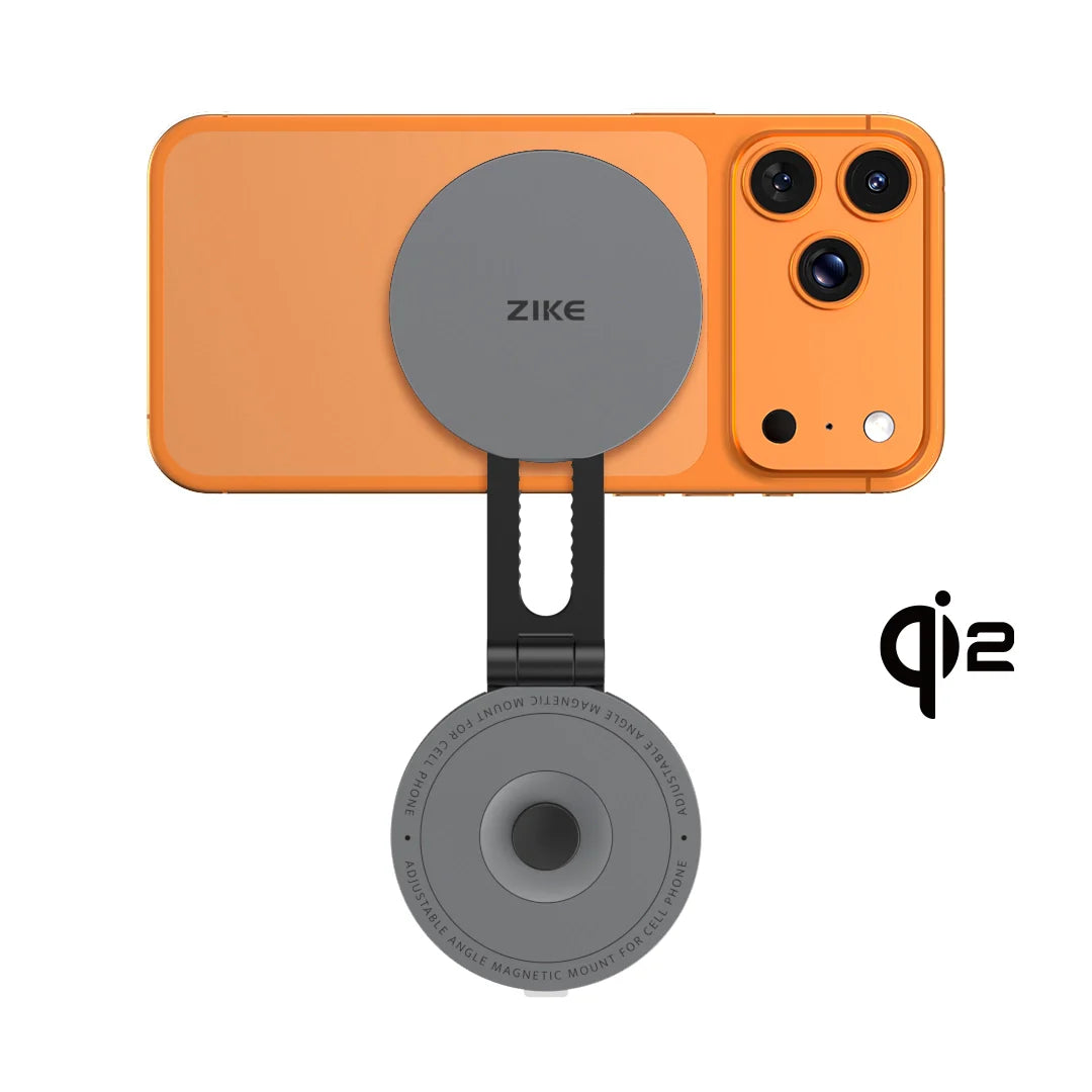 ZIKE Z677 15W Qi2 Tesla Magnetic Wireless Charger Phone Holder