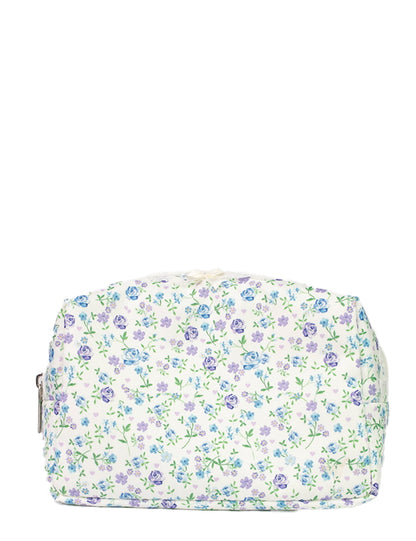 Lilac & Blue Floral Perfect Pouch