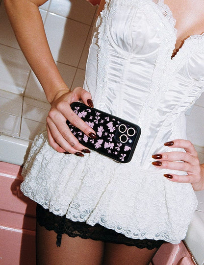 Pink Bunnies iPhone Case