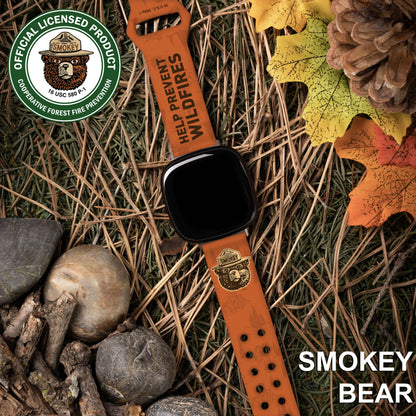 Smokey Bear Classic HD Fitbit Versa 3 & Sense Watch Band