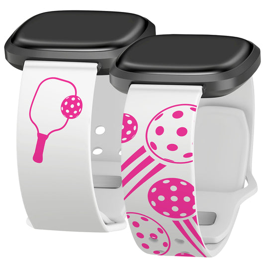 Pickleball Brights HD Fitbit Versa 3 & Sense 1 Watch Band