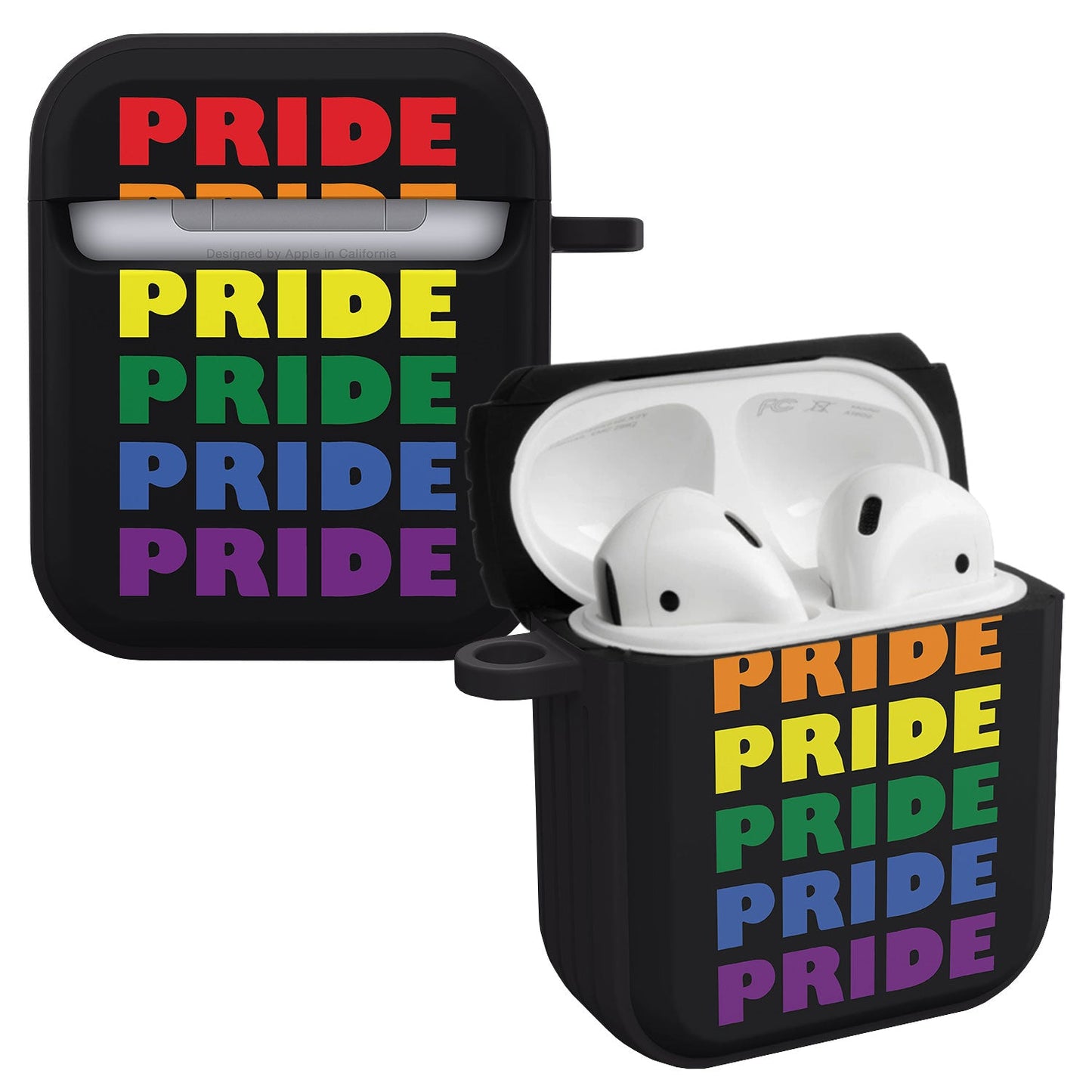 Pride HDX Case Cover Compatible with Apple AirPods Gen 1 & 2