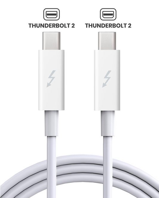 Used Thunderbolt 2 Cable (6ft.) Compatible For MacBook / IMac / Mac