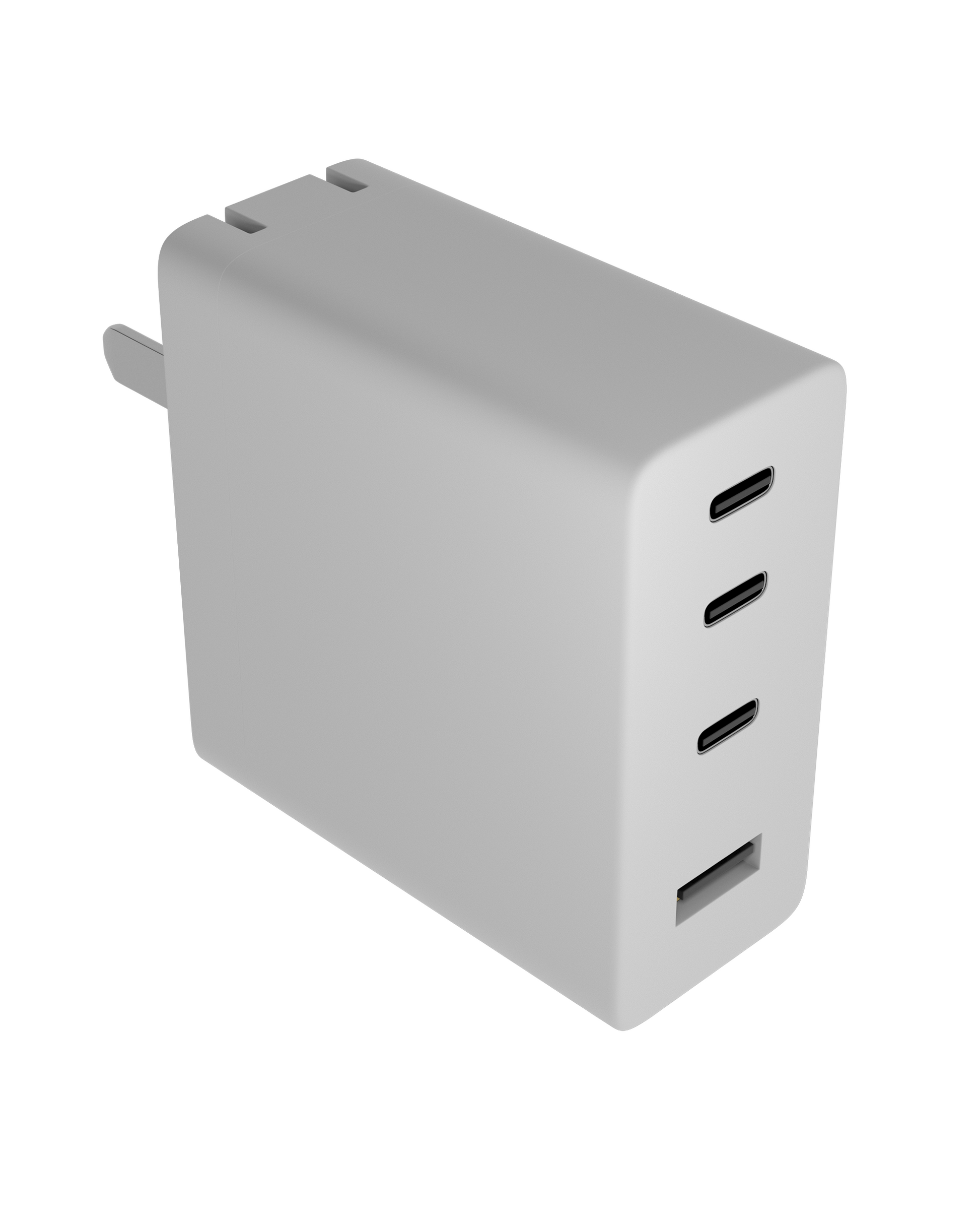 4 Plug - 100W USB Type C And USB Type A Wall Power Adapter
