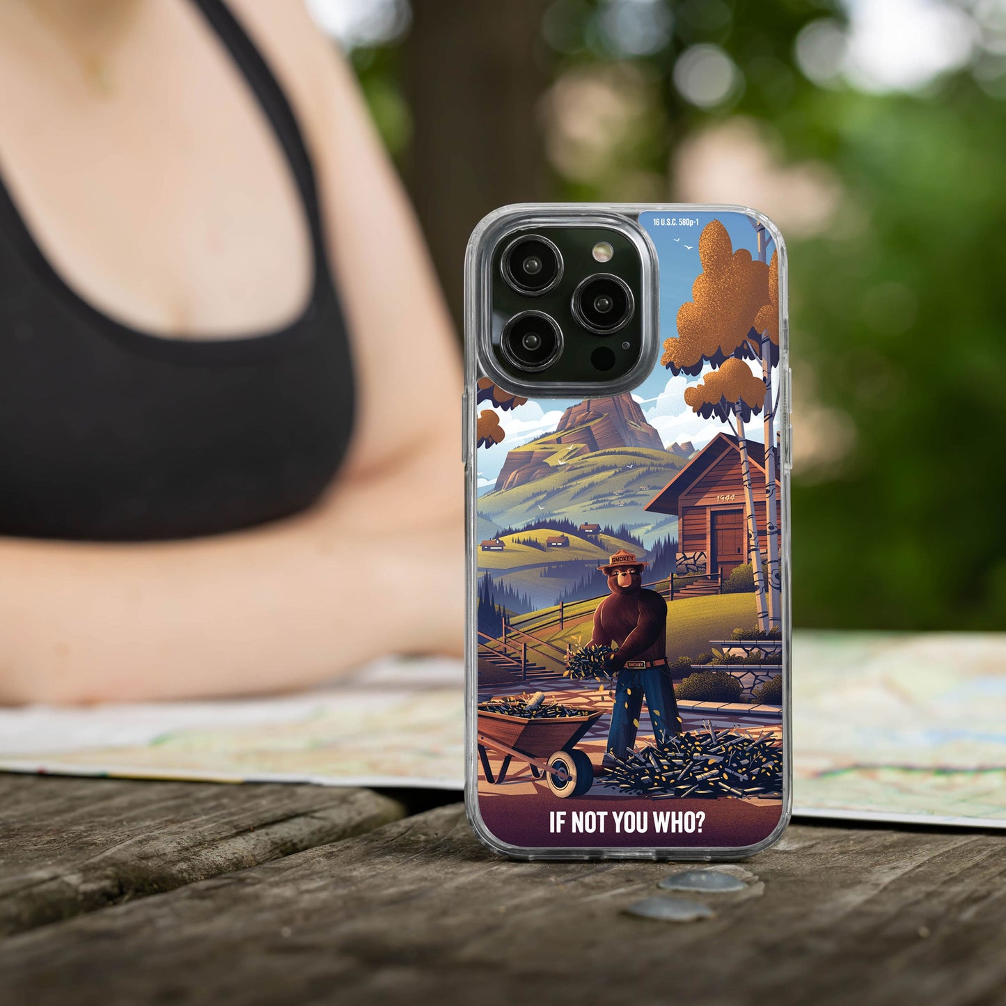 Smokey Bear Classic HD Apple iPhone 11 Series Phone Case