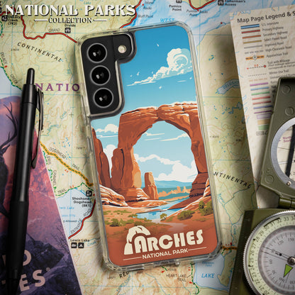 National Parks Arches HD Samsung Galaxy S23 Phone Case