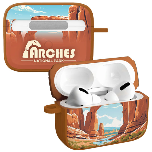 National Parks Arches HDX Apple Airpods Pro 1 & 2 Case Cover
