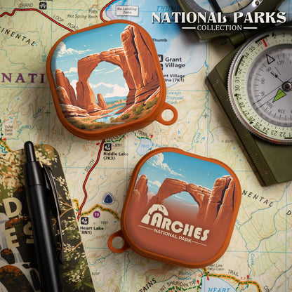 National Parks Arches HDX Samsung Galaxy Buds Pro & Buds Live Case Cover