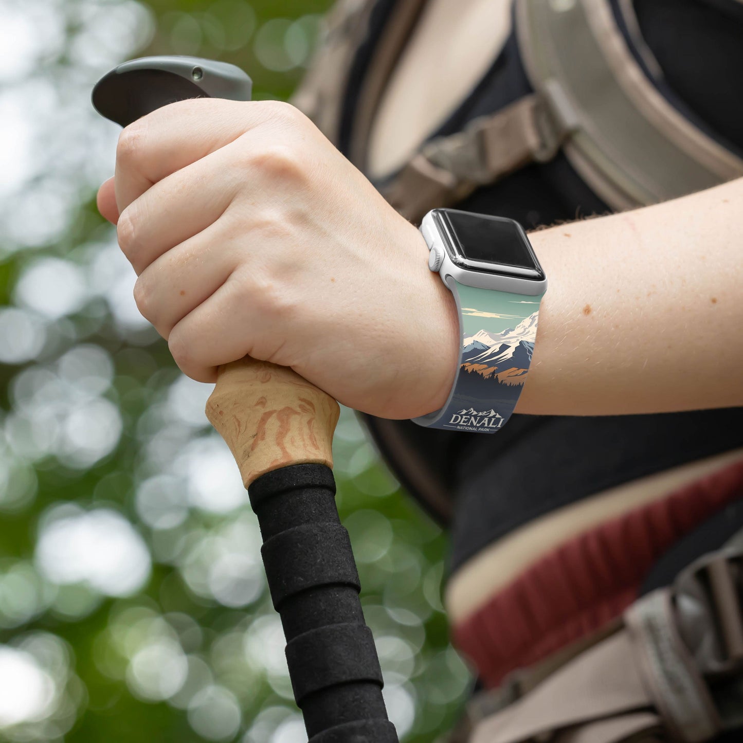 National Parks Denali HD Fitbit Versa 3 & Sense 1 Watch Band