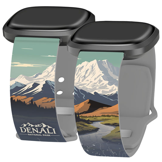 National Parks Denali HD Fitbit Versa 3 & Sense 1 Watch Band