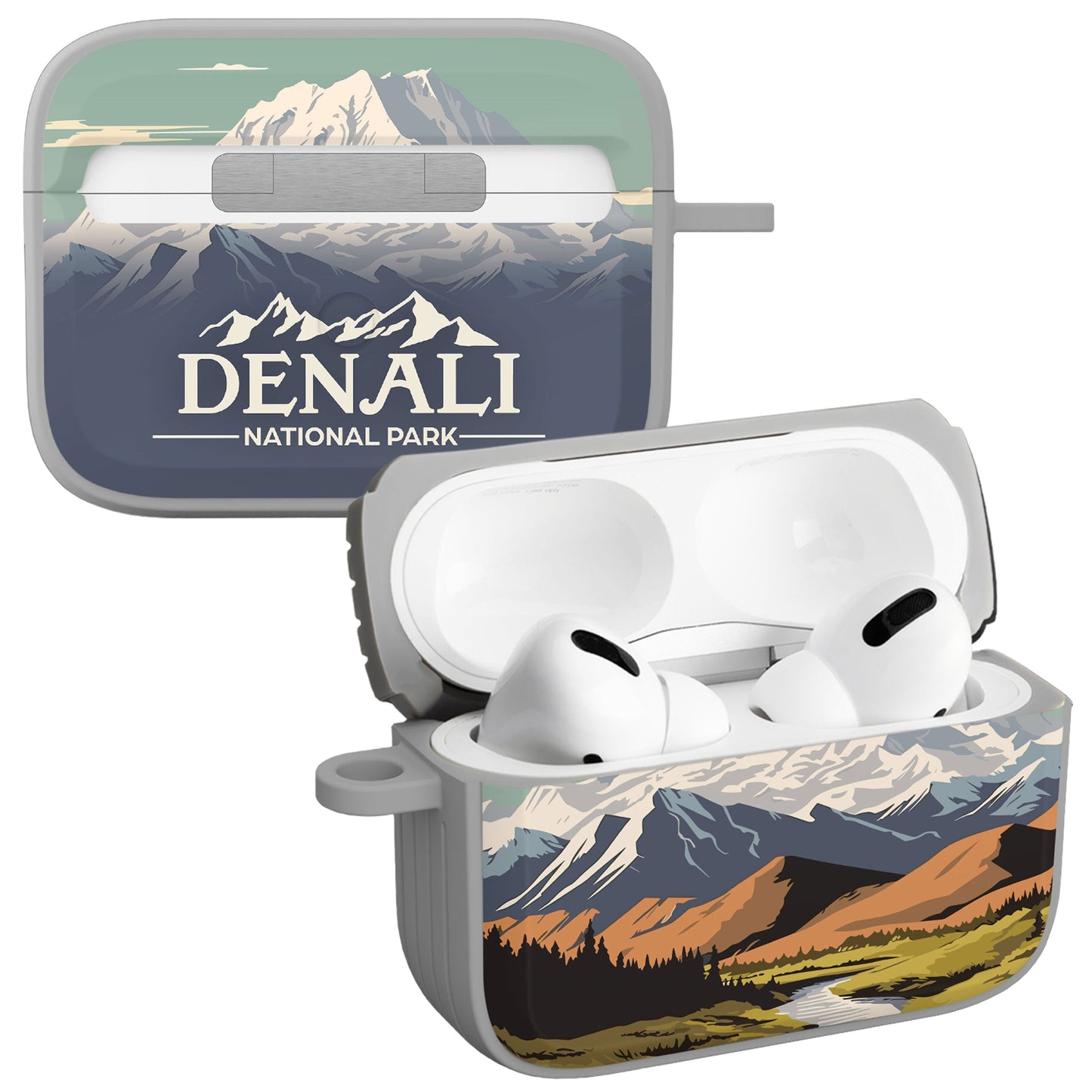 National Parks Denali HDX Apple Airpods Pro 1 & 2 Case Cover