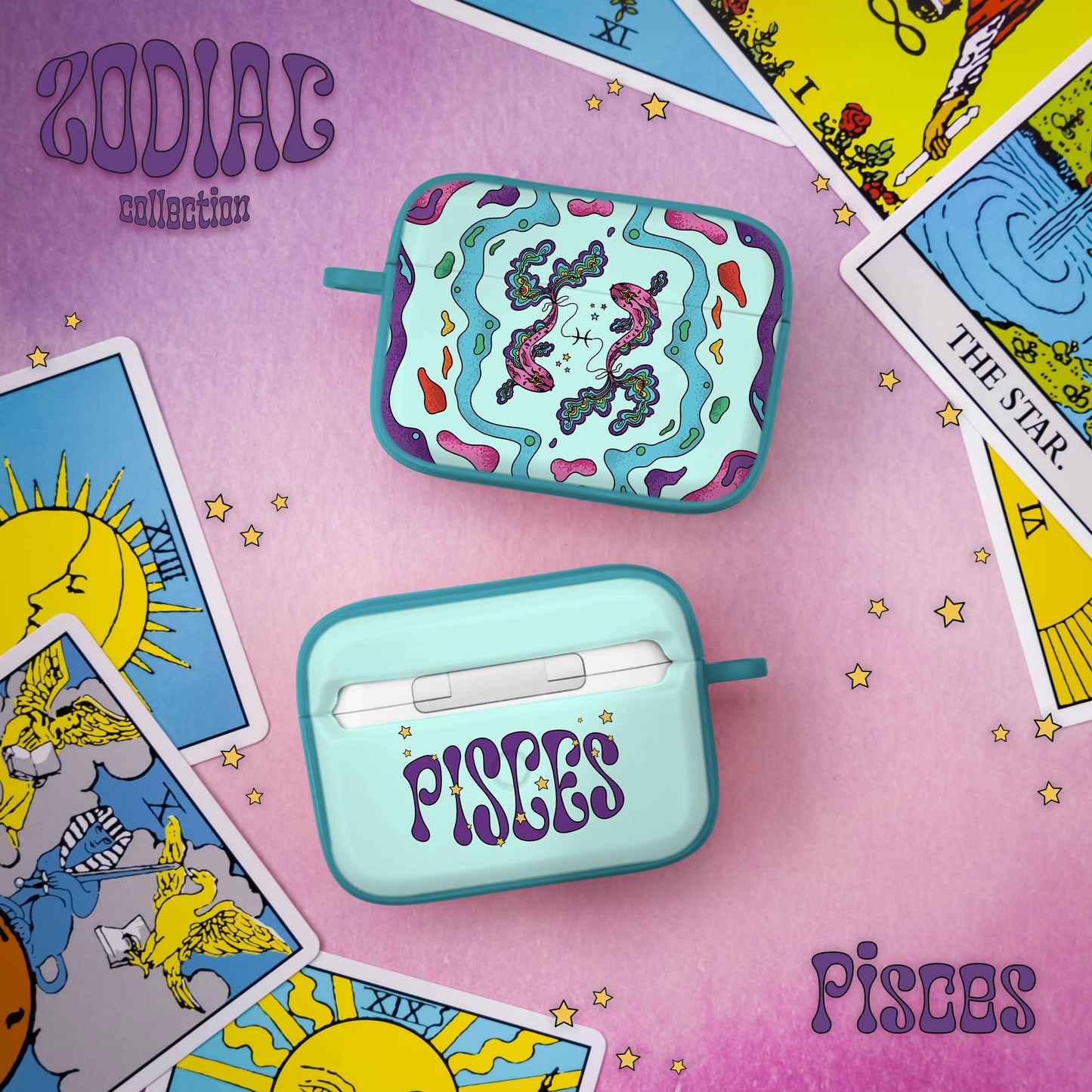 Zodiac Collection HDX Apple AirPods Pro 1 & 2 Case Cover
