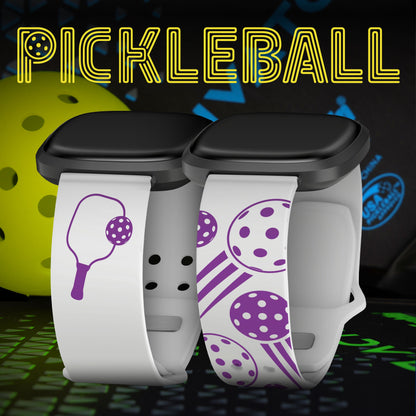 Pickleball Brights HD Fitbit Versa 3 & Sense 1 Watch Band