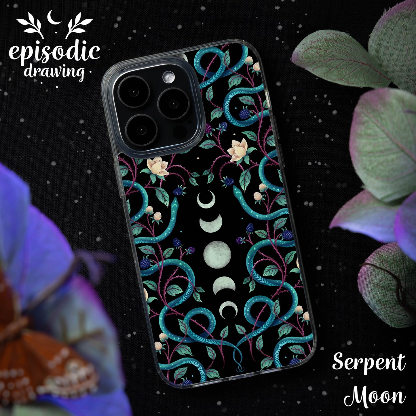 Episodic Drawing Enchanted Collection HD Apple iPhone 14 Series Mag-Safe Phone Case