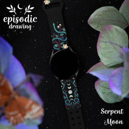 Episodic Drawing Enchanted Collection HD  Watchband for Samsung, Garmin, Fossil, and More