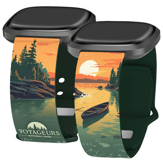 National Parks Voyageurs HD Fitbit Versa 3 & Sense 1 Watch Band